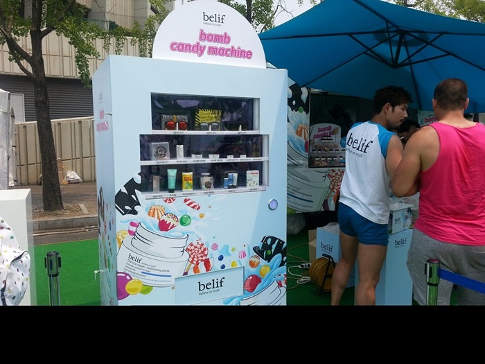 UMF(울트라 뮤직 페스트벌) 빌리프 프로모션 현장