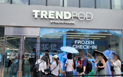 트렌드팟 바이 올리브영 홍대 아비브 팝업스토어