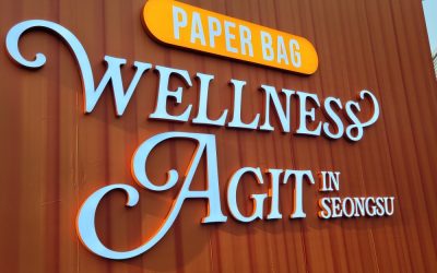 웰니스 케어 페이퍼백 성수동 팝업스토어 체험 후기